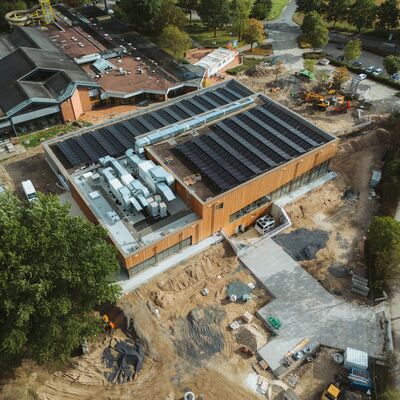 Sportbad Ibbenb&uuml;ren (Baustelle, August 2026)