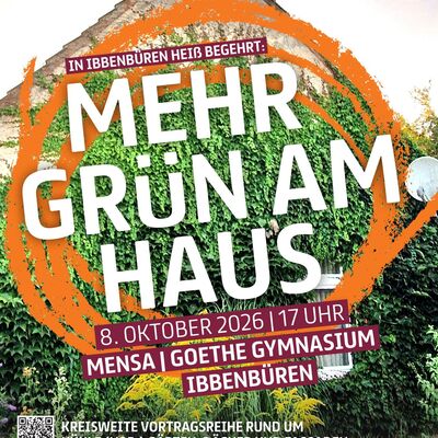20260925 - Mehr Gr&uuml;n am Haus: Tipps f&uuml;r Dach, Fassade und Garten 