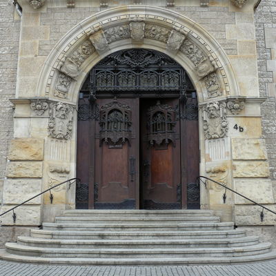 Eingang Rathaus