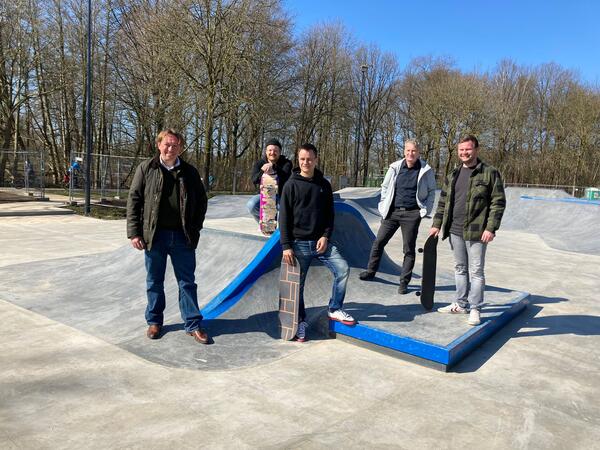 Skateanlage und Dirtbikebahn freigegeben!