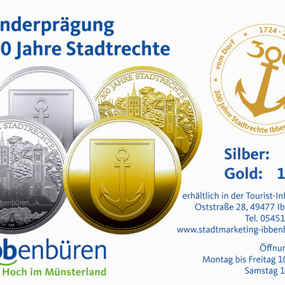 20240413 - Die Ibbenbürener Goldmünze wird wertvoller