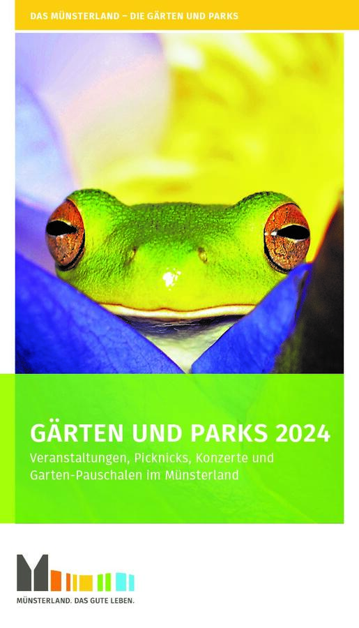 20240424 - Broschüre »Die Gärten und Parks« für 2024 ab sofort erhältlich