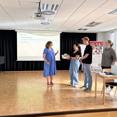 Impressionen vom Azubitag 2024 (Foto: Stadt Ibbenb&uuml;ren)