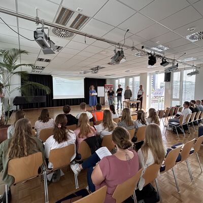 Impressionen vom Azubitag 2024 (Foto: Stadt Ibbenb&uuml;ren)