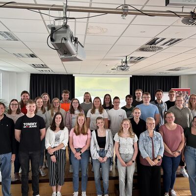 Impressionen vom Azubitag 2024 (Foto: Stadt Ibbenb&uuml;ren)