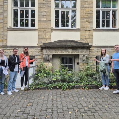 Impressionen vom Azubitag 2024 (Foto: Stadt Ibbenb&uuml;ren)