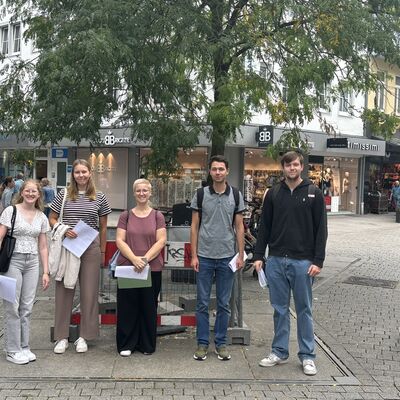 Impressionen vom Azubitag 2024 (Foto: Stadt Ibbenb&uuml;ren)