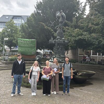 Impressionen vom Azubitag 2024 (Foto: Stadt Ibbenb&uuml;ren)