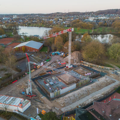Sportbad Ibbenb&uuml;ren (Baustelle, November 2025)