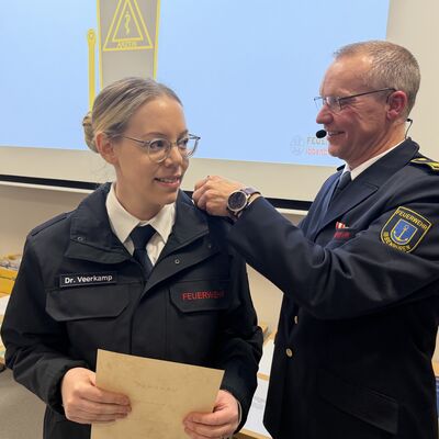 Impressionen von der Jahreshauptversammlung der Feuerwehr Ibbenb&uuml;ren. (Foto: Stadt Ibbenb&uuml;ren / Christina H&uuml;sken)