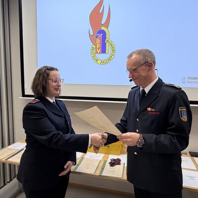Impressionen von der Jahreshauptversammlung der Feuerwehr Ibbenb&uuml;ren. (Foto: Stadt Ibbenb&uuml;ren / Christina H&uuml;sken)