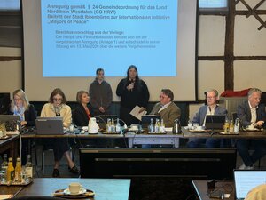 20260518 - Ibbenb&uuml;ren wird weltweiter &raquo;Mayors for Peace&laquo;-Initiative beitreten
