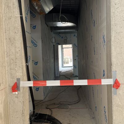 Impressionen vom Richtfest f&uuml;r das neue Schul- und Vereinsschwimmbad (Foto: Stadt Ibbenb&uuml;ren / Andr&eacute; Elshoff)