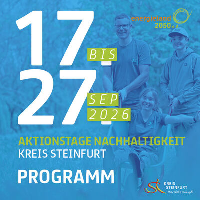 20260708 - Aktionstage Nachhaltigkeit 2026: Ausrichtende im Kreis Steinfurt gesucht