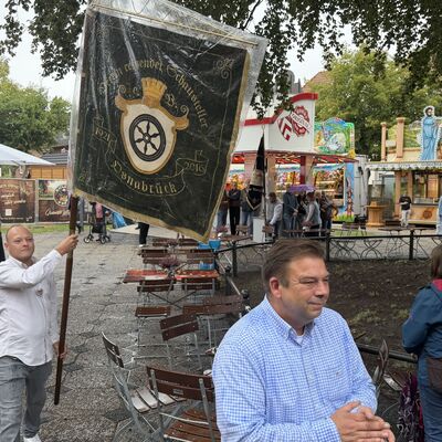 Impressionen vom Fassanstich zur offiziellen Er&ouml;ffnung der Ibbenb&uuml;rener Gro&szlig;kirmes 2026 (Foto: Stadt Ibbenb&uuml;ren / Max Bertemes)