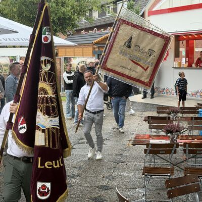 Impressionen vom Fassanstich zur offiziellen Er&ouml;ffnung der Ibbenb&uuml;rener Gro&szlig;kirmes 2026 (Foto: Stadt Ibbenb&uuml;ren / Max Bertemes)