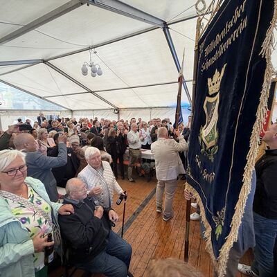 Impressionen vom Fassanstich zur offiziellen Er&ouml;ffnung der Ibbenb&uuml;rener Gro&szlig;kirmes 2026 (Foto: Stadt Ibbenb&uuml;ren / Max Bertemes)