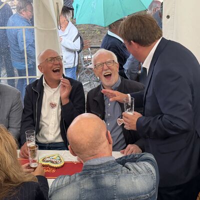 Impressionen vom Fassanstich zur offiziellen Er&ouml;ffnung der Ibbenb&uuml;rener Gro&szlig;kirmes 2026 (Foto: Stadt Ibbenb&uuml;ren / Max Bertemes)